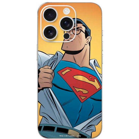 DC Comics Superman 90's Animated Series iPhone 16 Pro Skin